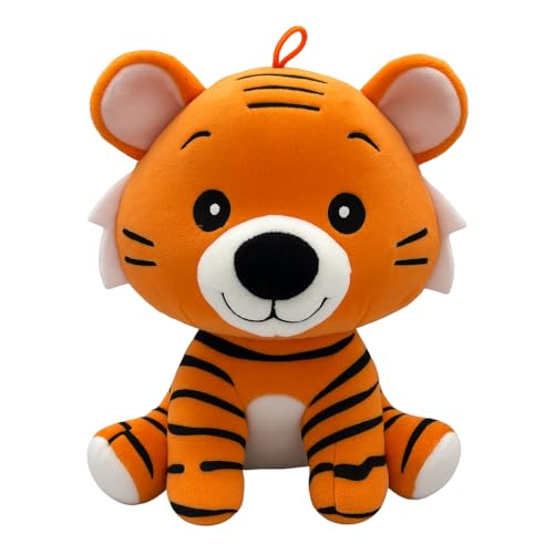 Landahl & Baumann Plüschtier Tiger 20 cm – Weiches Kuscheltier Stofftier für Kinder, Geschenk Jungen & Mädchen von Landahl & Baumann