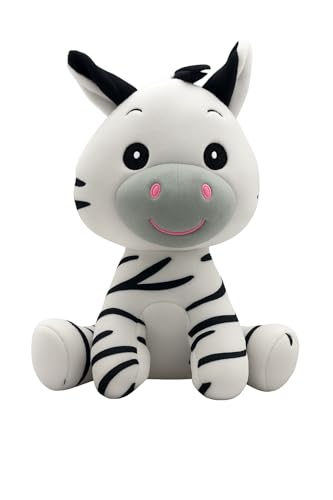 Landahl & Baumann Plüschtiere 20 cm – Kuscheltiere, weiches Stofftier für Kinder (Zebra) von Landahl & Baumann