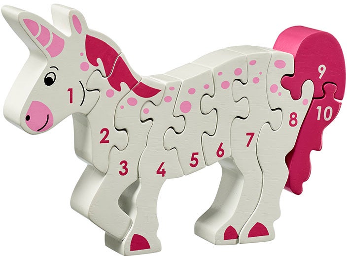 Lanka Kade Puzzletier Einhorn 1-10 Lanka Kade Puzzletier Einhorn 1-10 von Lanka Kade