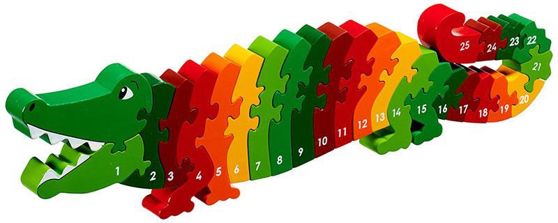 Lanka Kade Puzzletier Krokodil 1-25 Lanka Kade Puzzletier Krokodil 1-25 von Lanka Kade