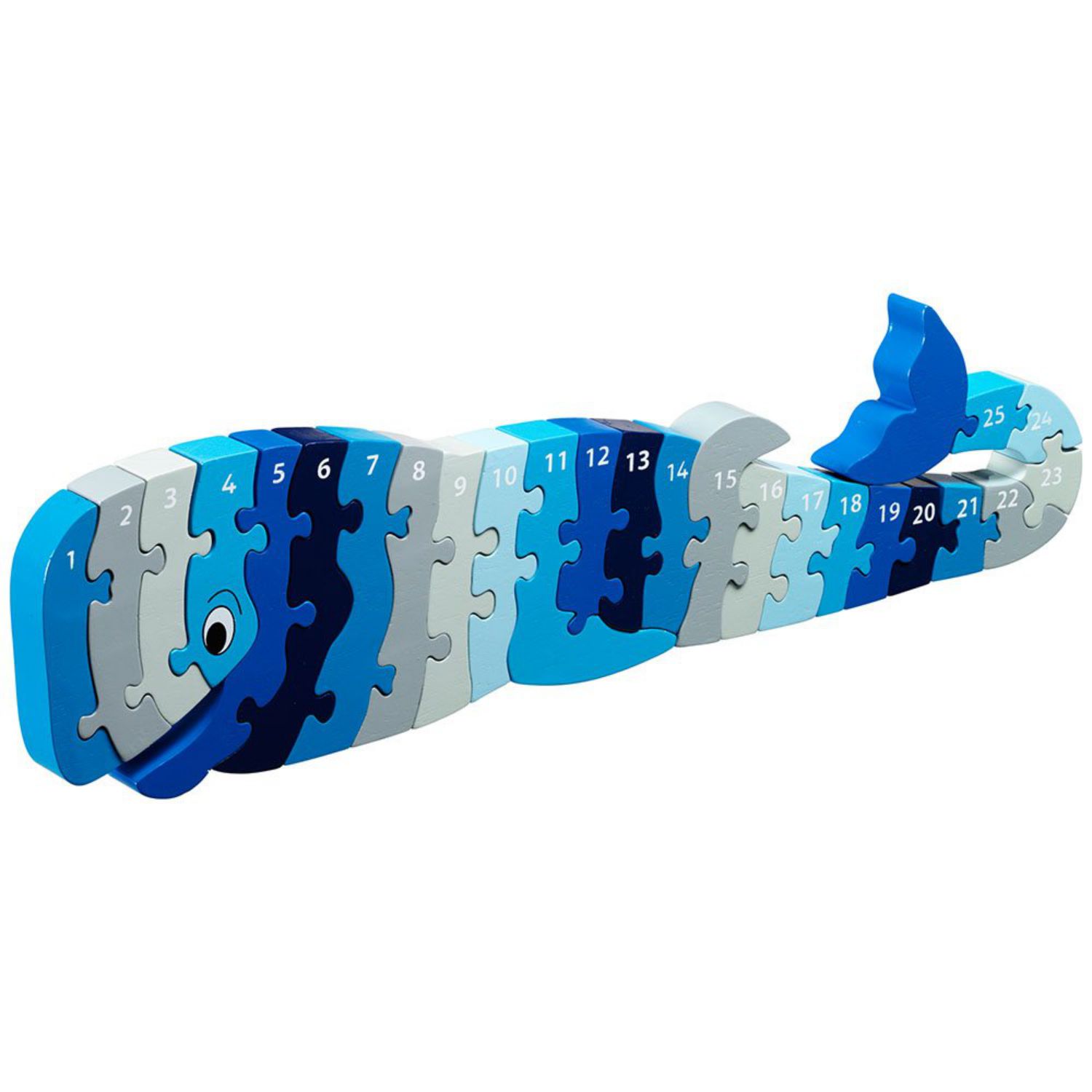 Lanka Kade großes Zahlenpuzzle (1-25) - Wal von Lanka Kade