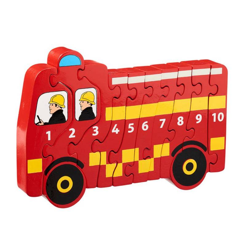 Lanka Kade kleines Zahlenpuzzle (1-10) - Feuerwehr von Lanka Kade