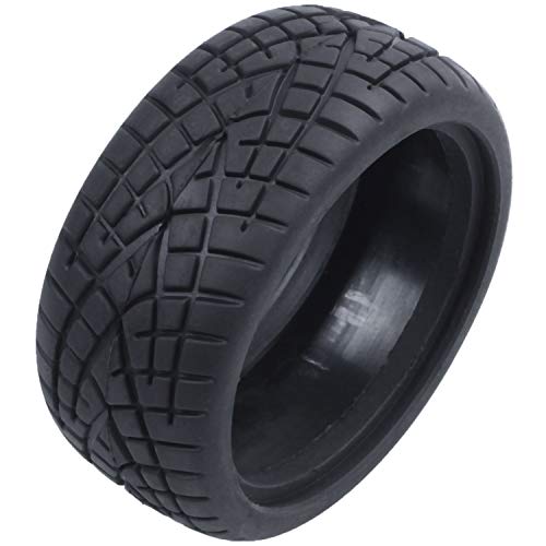 Lanko 1/10 RC Car on Road Performance Rubber Racing Tire 8001 mit Schwamm, 4 Stück von Lanko