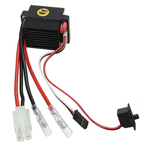 Lanko Gebürsteter Motor Geschwindigkeitsregler ESC F. 1/10 1/12 RC für -Fahrzeuge von Lanko