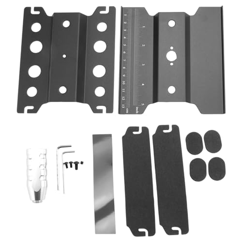Lanko Metall-Fernbedienung, Autoreparatur, 360-Grad-Drehung, für Modelle 1/8, 1/10, 1/12, 1/16, Schwarz von Lanko