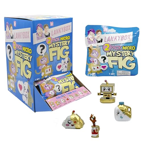 LankyBox 22302CO Mystery Micro, Serie 3, Sammel-Minifiguren, sehr seltene Editionen, offizielles Lizenzprodukt, mehrfarbig LankyBox 22302CO Mystery Micro, Serie 3, Sammel-Minifiguren, sehr seltene Editionen, offizielles Lizenzprodukt, mehrfarbig von LankyBox