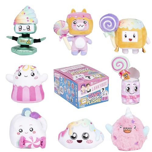 LankyBox Mystery Plush, Candy Collection, Sammlerstück, Blindbox, Mini-Plüsch, offizielles Lizenzprodukt, verschiedene Stile können variieren LankyBox Mystery Plush, Candy Collection, Sammlerstück, Blindbox, Mini-Plüsch, offizielles Lizenzprodukt, verschiedene Stile können variieren von LankyBox