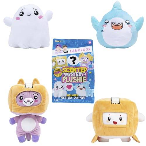 LankyBox Mystery Plushies Plüsch, 27,9 cm, mit Überraschungsband innen, offizielles Lizenzprodukt LankyBox Mystery Plushies Plüsch, 27,9 cm, mit Überraschungsband innen, offizielles Lizenzprodukt von LankyBox