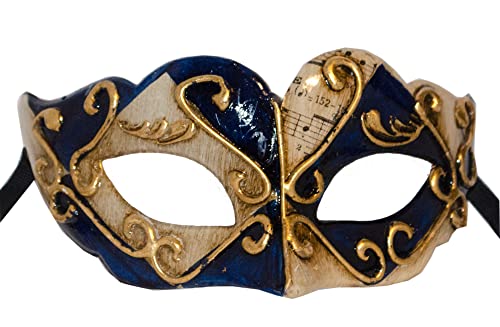 LannaMask Handgefertigte Venezianische Maske Augenmaske Colombina Ballmaske Karneval Fasching Kinder (C01) von LannaMask