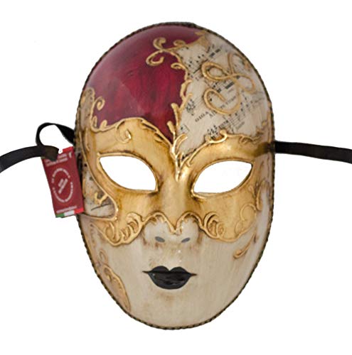 Lannakind Face Mask Volto Venetian Masquerade Party Mask Fancy Dress Costume Ball Mask V02 von Lannakind