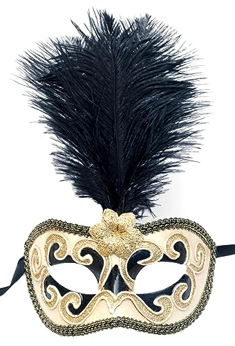 Lannakind Handmade Venetian Mask Eye Mask Colombina Ballmask Carnival (Col3) von Lannakind
