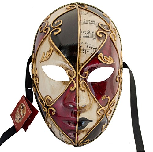 Lannakind Venezianische Maske Gesichtsmaske Volto Damen Karneval Ballmaske Maskerade Wand-Deko Lannakind Venezianische Maske Gesichtsmaske Volto Damen Karneval Ballmaske Maskerade Wand-Deko von Lannakind