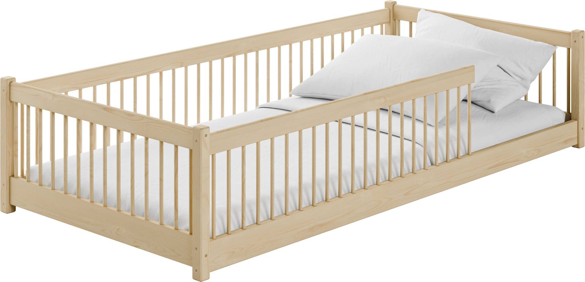 Lano Meble PEDRO Montessori Floor Bett 80x180 cm, Pine von Lano Meble