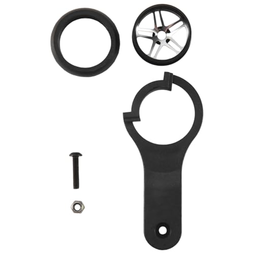 Lanonvy Einhand Steuerungs Adapter Sender Lenkrad für RC Car TQI Fernbedienung TRX4 TRX6 Slash Summit,2 von Lanonvy