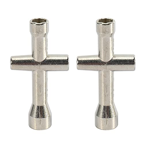 Lanonvy Spielzeug ZubehöR 4/5 / 5,5 / 7Mm Kreuz SchlüSsel HüLse für Schrauben SchlüSsel RC 80132 für Modell Auto Rad Werkzeug von Lanonvy