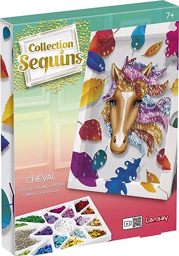 Collection Sequins - Cheval - Activités Manuelles - Dès 7 ans - Lansay von Lansay