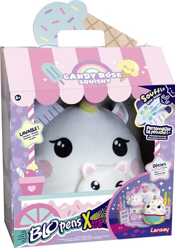 Lansay | BLOPENS X-TRA – Candy Rose Squishy | Creatieve Set met blaasmarkers & Squishy om te versieren | Felle kleuren & sjablonen | Creatief knutselen vanaf 5 jaar | Herbruikbaar Lansay | BLOPENS X-TRA – Candy Rose Squishy | Creatieve Set met blaasmarkers & Squishy om te versieren | Felle kleuren & sjablonen | Creatief knutselen vanaf 5 jaar | Herbruikbaar von Lansay