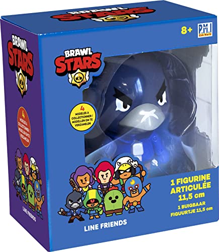Lansay Brawl Stars – 1 Figur mit Gelenken, 11,5 cm – Crow – Videospielfiguren – ab 8 Jahren Lansay Brawl Stars – 1 Figur mit Gelenken, 11,5 cm – Crow – Videospielfiguren – ab 8 Jahren von Lansay