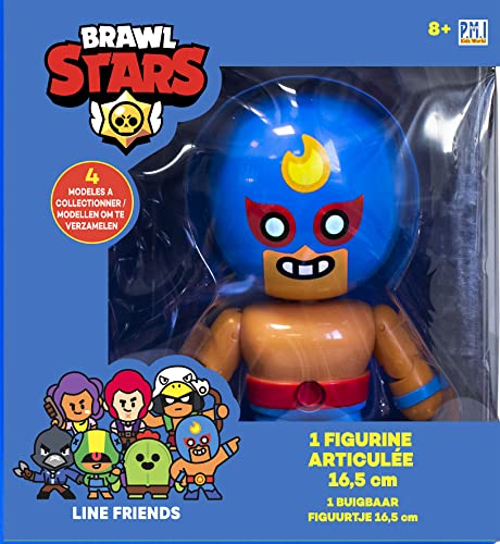 Lansay Brawl Stars – 1 Figur mit Gelenken, 16,5 cm – EL Primo Lansay Brawl Stars – 1 Figur mit Gelenken, 16,5 cm – EL Primo von Lansay
