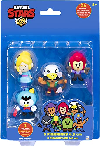 Lansay Brawl Stars – 5 Figuren 4,5 cm – Team B Lansay Brawl Stars – 5 Figuren 4,5 cm – Team B von Lansay