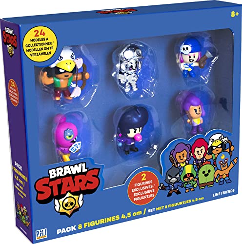 Lansay Brawl Stars – Pack mit 8 Figuren, 4,5 cm – Brawlers Team A Lansay Brawl Stars – Pack mit 8 Figuren, 4,5 cm – Brawlers Team A von Lansay