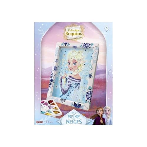 Lansay - Collection Sequins: ELSA, die Eiskönigin – Bastelset für Kinder ab 7 Jahren – Erstellen Sie EIN funkelndes Bild mit Pailletten – Kreativset Bild Frozen – Kreatives Gestalten Lansay - Collection Sequins: ELSA, die Eiskönigin – Bastelset für Kinder ab 7 Jahren – Erstellen Sie EIN funkelndes Bild mit Pailletten – Kreativset Bild Frozen – Kreatives Gestalten von Lansay