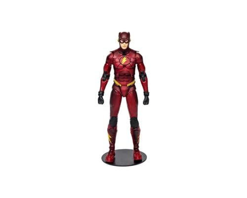 Lansay McFarlane Toys – DC – The Flash – The Flash (Batman Costume) 18 cm – Sammelfigur & Zubehör – Comic-Figuren – ab 12 Jahren von Lansay