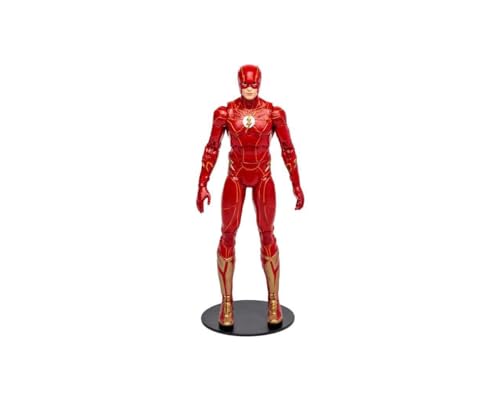 Lansay DC - The Flash Movie - The Flash (Hero Costume) 18 cm - Sammelfigur & Zubehör - Comics Charaktere - ab 12 Jahren von Lansay