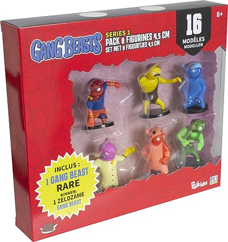 Lansay Gang Beasts – Pack mit 8 Figuren, 4,5 cm – zufälliges Modell – Spielfiguren – ab 8 Jahren Lansay Gang Beasts – Pack mit 8 Figuren, 4,5 cm – zufälliges Modell – Spielfiguren – ab 8 Jahren von Lansay