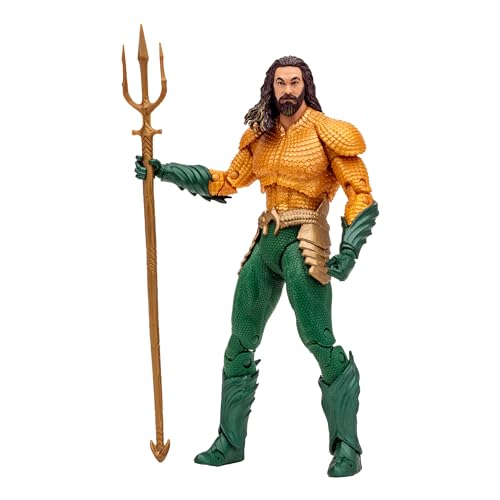 Lansay McFarlane Toys – DC – Aquaman 2 – Aquaman – 18 cm – Sammelfigur und Zubehör – Filmfiguren – ab 12 Jahren von Lansay