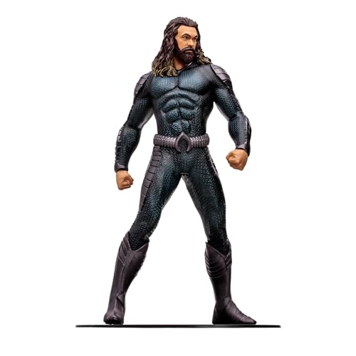 Lansay McFarlane Toys – DC – Aquaman 2 – Aquaman Kostüm Stealth – 30 cm – Sammlerfigur und Zubehör – Filmfiguren – ab 12 Jahren von Lansay