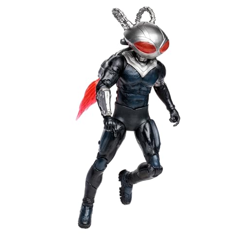 Lansay McFarlane Toys – DC – Aquaman 2 – Black Manta – 18 cm – Sammelfigur und Zubehör – Filmfiguren – ab 12 Jahren von Lansay