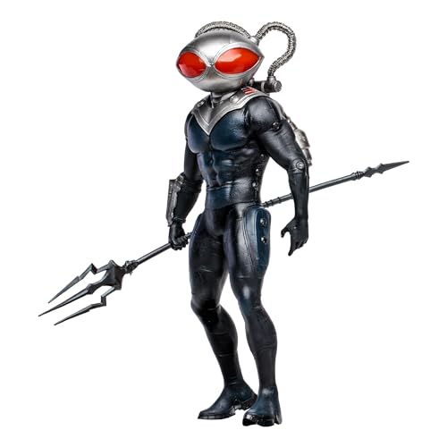 Lansay McFarlane Toys – DC – Aquaman 2 – Black Manta – 30 cm – Sammlerfigur & Zubehör – Filmfiguren – ab 12 Jahren von Lansay