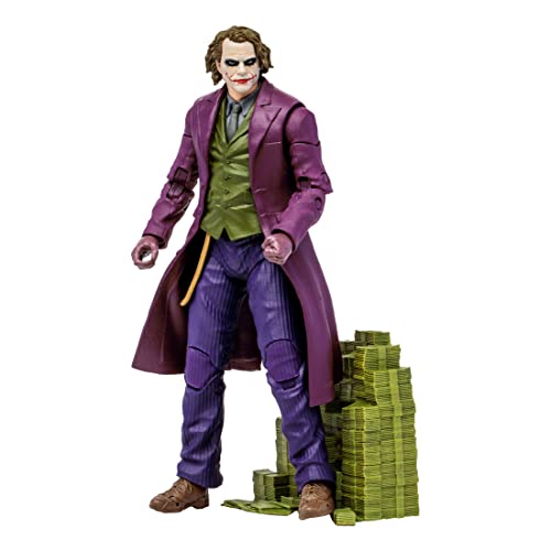 Lansay McFarlane Toys – DC – The Dark Knight Trilogy – The Joker – Sammelfigur & Zubehör – Comic-Figuren – ab 12 Jahren von Lansay