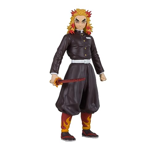 Lansay McFarlane Toys – Demon Slayer – Kyojuro Rengoku – 13 cm – Manga- und Anime-Charaktere – ab 12 Jahren Lansay McFarlane Toys – Demon Slayer – Kyojuro Rengoku – 13 cm – Manga- und Anime-Charaktere – ab 12 Jahren von Lansay