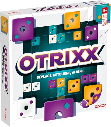 Lansay - OTRIXX - Strategisches Gesellschaftsspiel für Kinder ab 8 Jahren - Bewegen, Drehen und Ausrichten von Chips, um zu gewinnen - Brettspiel für 2 bis 4 Spieler - 30 Minuten - Auf Französisch Lansay - OTRIXX - Strategisches Gesellschaftsspiel für Kinder ab 8 Jahren - Bewegen, Drehen und Ausrichten von Chips, um zu gewinnen - Brettspiel für 2 bis 4 Spieler - 30 Minuten - Auf Französisch von Lansay