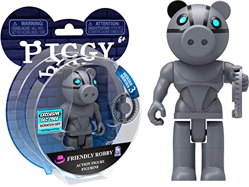 Lansay Piggy – Figur mit Gelenken, 10 cm – Friendly Robbie – Spielfiguren von Lansay