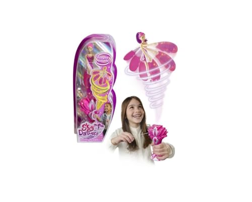 Lansay - Sky Dancers – Pretty Poppy – Magische Fliegende Puppe für Kinder ab 6 Jahren – Feenpuppe 18 cm – fliegt mit einem Launcher ohne Batterie – staunen Sie Ihre Kinder – Geschenkidee zum Lansay - Sky Dancers – Pretty Poppy – Magische Fliegende Puppe für Kinder ab 6 Jahren – Feenpuppe 18 cm – fliegt mit einem Launcher ohne Batterie – staunen Sie Ihre Kinder – Geschenkidee zum von Lansay