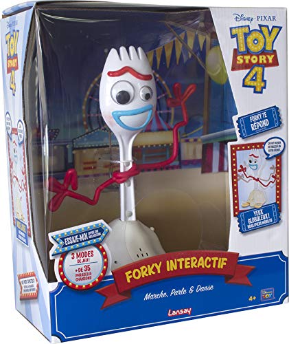 Lansay Toy Story 4-Forky, interaktiv, 25 cm, 64434, Mehrfarbig von Lansay