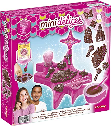 MINI-DELICES - Meine Zauberhafte Schokoladenwerkstatt - Kreative Küche für Kinder ab 6 Jahren - Eigenes Schokoladendesign Erstellen - Süße Leckereien Selbst Gemacht - Perfektes Geschenk - Lansay MINI-DELICES - Meine Zauberhafte Schokoladenwerkstatt - Kreative Küche für Kinder ab 6 Jahren - Eigenes Schokoladendesign Erstellen - Süße Leckereien Selbst Gemacht - Perfektes Geschenk - Lansay von Lansay