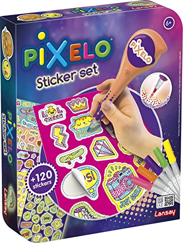Pixelo - Sticker-Set - Zeichnungen und Färbung - Ab 6 Jahren - Lansay von Lansay