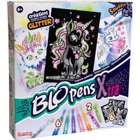 Sprühstifteset X-TRA Glitzertiere von Lansay