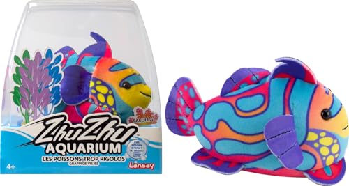 ZHU ZHU Aqua – Sebastian der Mandarinenfisch – Mehrfarbig – Weiches & interaktives Plüschtier für Kinder ab 4 Jahren – Erstellung verzauberter Geschichten – lustiges interaktives Tier, kein Wasser ZHU ZHU Aqua – Sebastian der Mandarinenfisch – Mehrfarbig – Weiches & interaktives Plüschtier für Kinder ab 4 Jahren – Erstellung verzauberter Geschichten – lustiges interaktives Tier, kein Wasser von Lansay