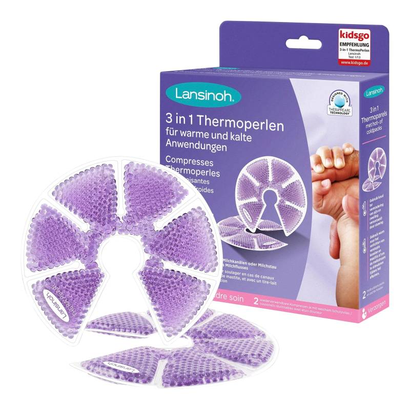 Lansinoh 2er-Pack Thera°Pearl® 3-in-1 ThermoPerlen von Lansinoh