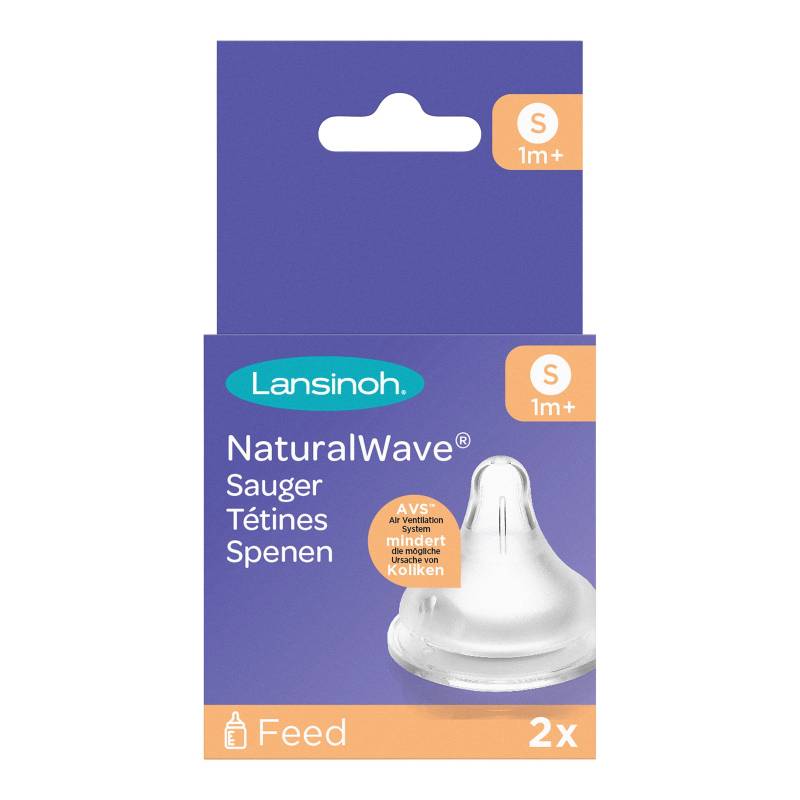 Lansinoh 2er-Pack Trinksauger NaturalWave von Lansinoh