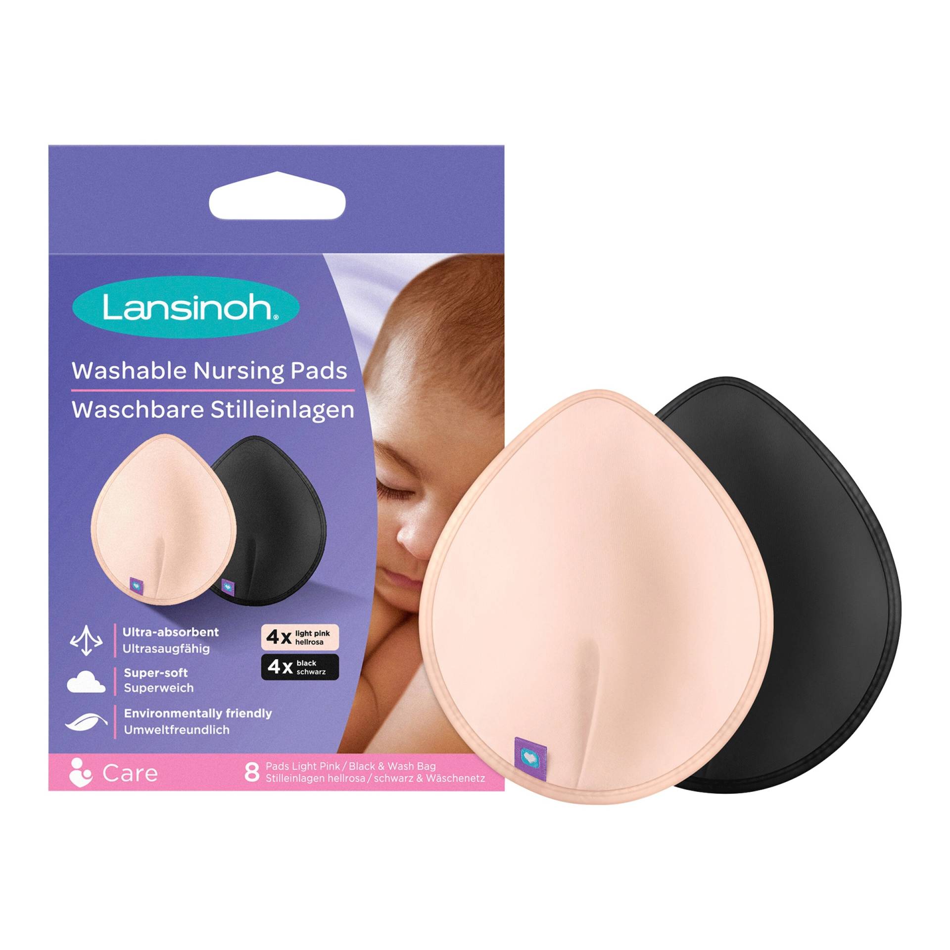 Lansinoh 8er-Pack Stilleinlagen, waschbar von Lansinoh