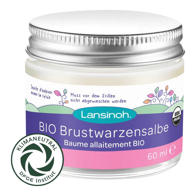 Lansinoh BIO Brustwarzensalbe 60 ml von Lansinoh