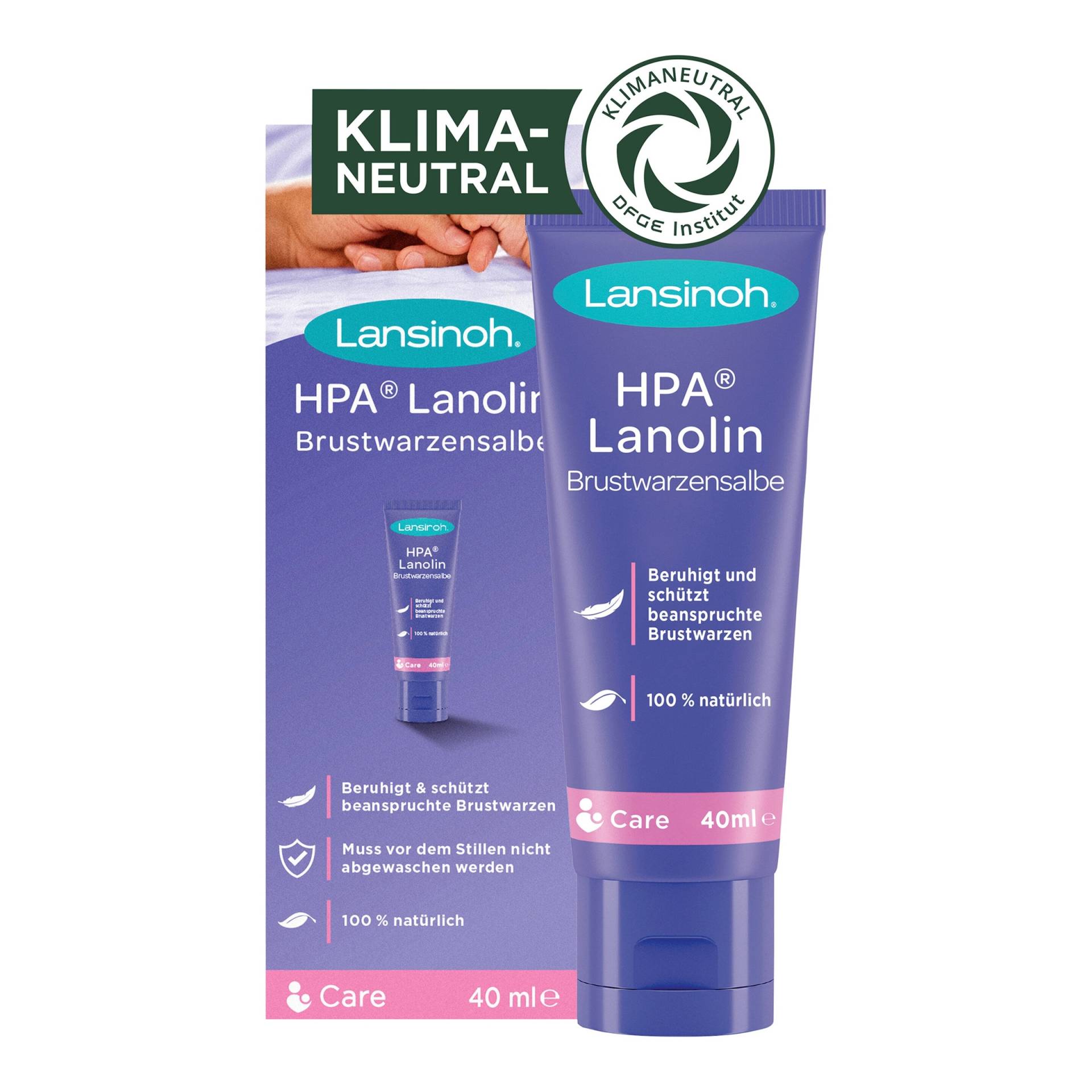 Lansinoh Brustwarzencreme HPA Lanolin 40 ml von Lansinoh