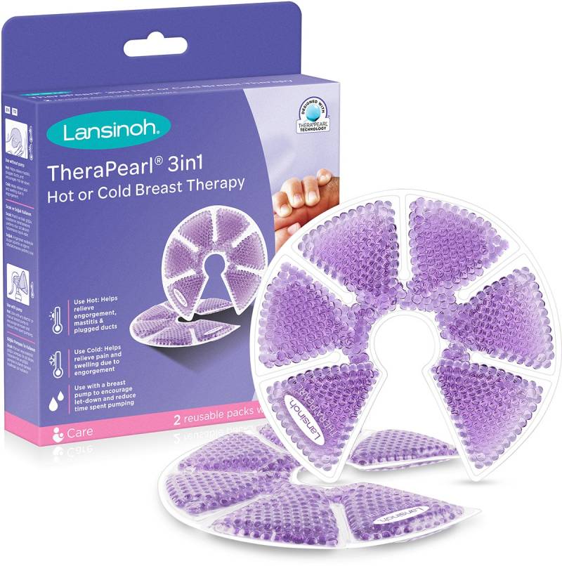 Lansinoh Thera Pearl 3-in-1 Hot or Cold Brustschutz von Lansinoh