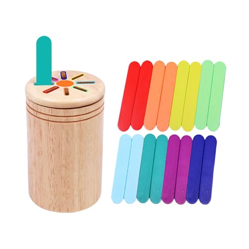 Lansls Montessori Spielzeug ab 1 2 3 jahr, Sensorik Spielzeug Holz Sortier und Stapelspielzeug Holzspielzeug Steckspiel, Farbe Form Sortierspiel Kinderspielzeug Lernspiele Geschenk für Kleinkinder (A) Lansls Montessori Spielzeug ab 1 2 3 jahr, Sensorik Spielzeug Holz Sortier und Stapelspielzeug Holzspielzeug Steckspiel, Farbe Form Sortierspiel Kinderspielzeug Lernspiele Geschenk für Kleinkinder (A) von Lansls